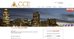 Desktop Screenshot of charliescurrency.ca